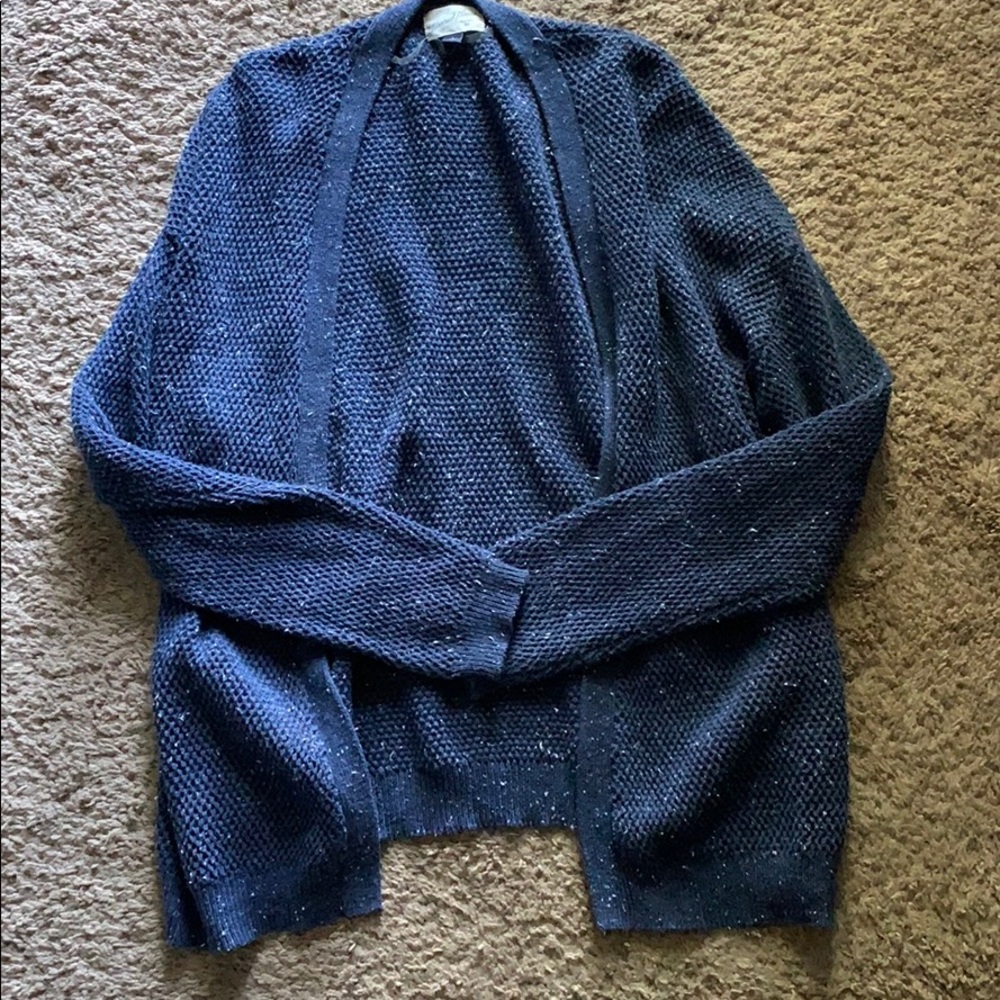 Navy open front Cardigan